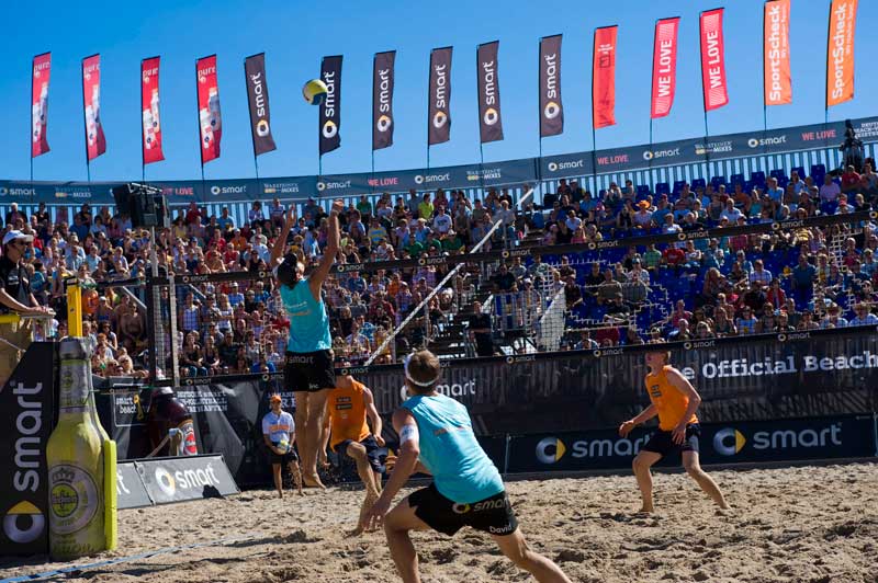 Deutsche smart Beach-Volleyball Meisterschaften 2011  und 2012 in Timmendorfer Strand